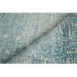 Reflections Handloomed Bamboo Silk Teal 6'x9' Area Rug