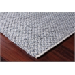 Rialto Flatweave Polyester/Cotton Dark Gray 8'x10' Area Rug