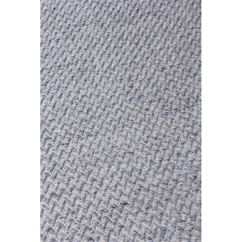 Rialto Flatweave Polyester/Cotton Dark Gray 8'x10' Area Rug