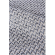 Rialto Flatweave Polyester/Cotton Dark Gray 9'x12' Area Rug