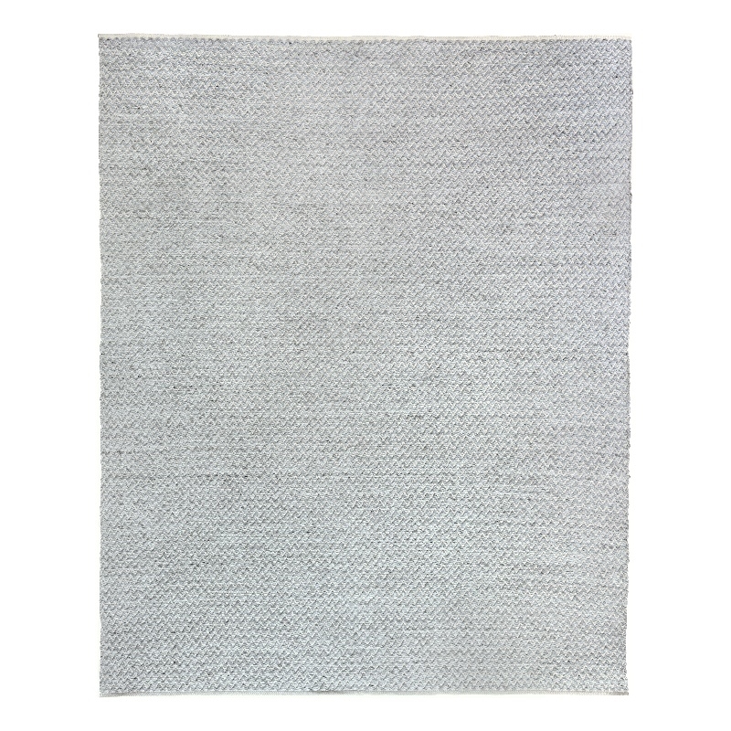 Rialto Flatweave Polyester/Cotton Dark Gray 9'x12' Area Rug