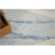 Rio Hand-Tufted New Zealand Wool Blue/Ivory 14'x18' Area Rug