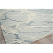Rio Hand-Tufted New Zealand Wool Blue/Ivory 6'x9' Area Rug