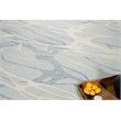 Rio Hand-Tufted New Zealand Wool Blue/Ivory 6'x9' Area Rug