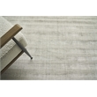 Robin Stripe Handloomed Bamboo Silk/Wool Taupe 12'x15' Area Rug