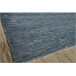 Roche Handloomed New Zealand Wool Dark Blue 6'x9' Area Rug