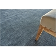 Roche Handloomed New Zealand Wool Dark Blue 8'x10' Area Rug