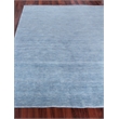 Roche Handloomed New Zealand Wool Light Blue 6'x9' Area Rug