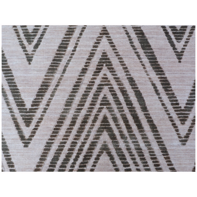 Reflections Handloomed Bamboo Silk Beige 8'x10' Area Rug
