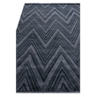 Reflections Handloomed Bamboo Silk Blue/Denim 8'x10' Area Rug