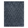 Reflections Handloomed Bamboo Silk Blue/Denim 8'x10' Area Rug