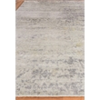 Reflections Handloomed Bamboo Silk Silver/Gray/Yellow 8'x10' Area Rug