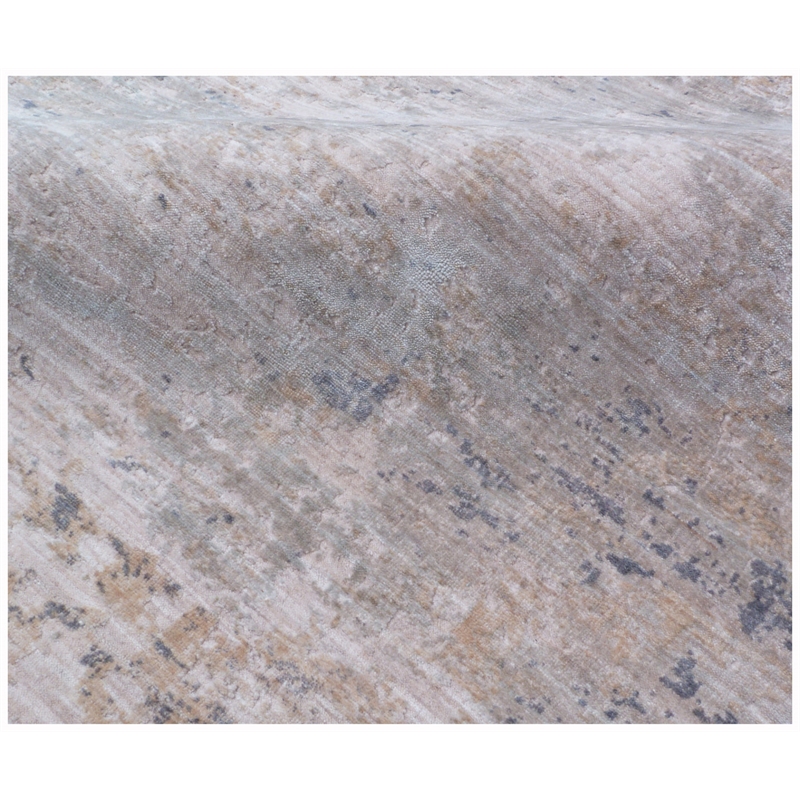 Reflections Handloomed Bamboo Silk Beige 8'x10' Area Rug