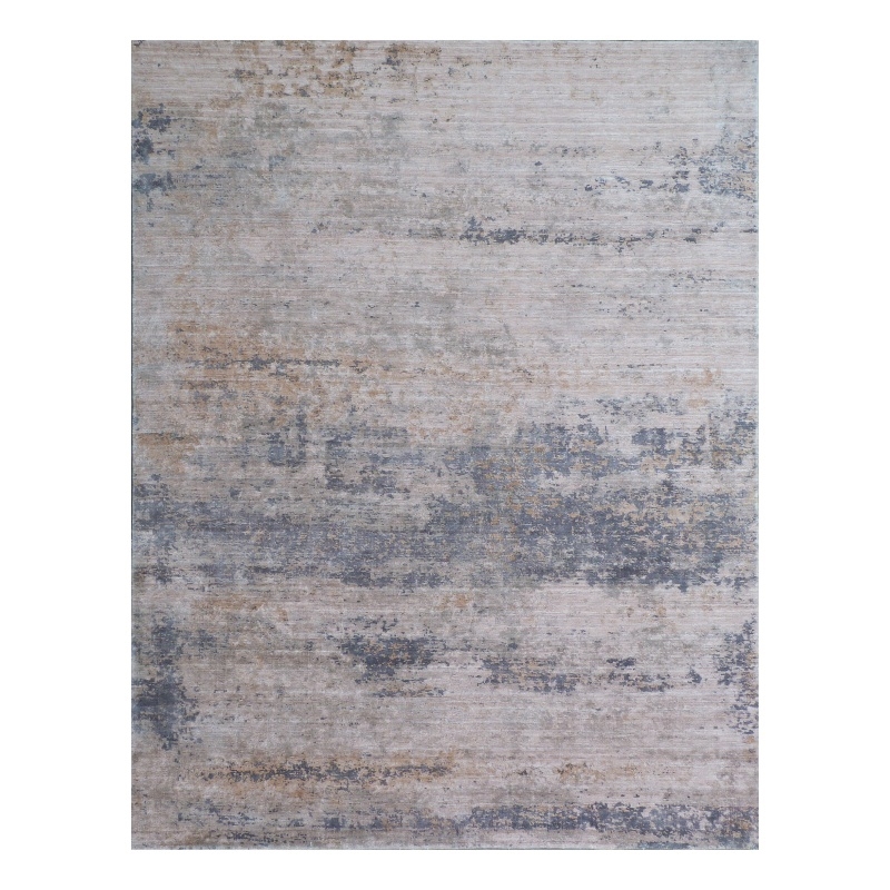 Reflections Handloomed Bamboo Silk Beige 8'x10' Area Rug