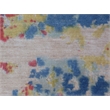 Reflections Handloomed Bamboo Silk Blue/Multi 8'x10' Area Rug