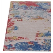 Reflections Handloomed Bamboo Silk Blue/Multi 8'x10' Area Rug