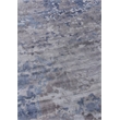 Reflections Handloomed Bamboo Silk Silver/Blue 9'x12' Area Rug