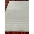 Robin Stripe Handloomed Bamboo Silk/Wool Taupe 6'x9' Area Rug