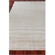 Robin Stripe Handloomed Bamboo Silk/Wool Light Khaki 14'x18' Area Rug