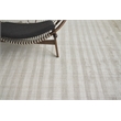 Robin Stripe Handloomed Bamboo Silk/Wool Light Khaki 14'x18' Area Rug