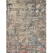 Reflections Handloomed Bamboo Silk Charcoal/Multi 10'x14' Area Rug