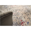 Reflections Handloomed Bamboo Silk Charcoal/Multi 8'x10' Area Rug