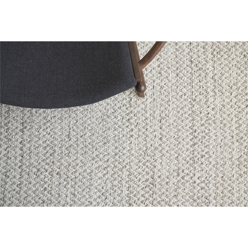 Rialto Flatweave Polyester/Cotton Gray 8'x10' Area Rug