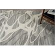 Rio Hand-Tufted New Zealand Wool Gray/Ivory 9'x12' Area Rug