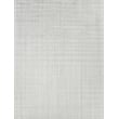 Robin Stripe Handloomed Bamboo Silk/Wool Ivory/Gray 6'x9' Area Rug