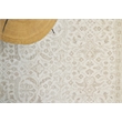 Restoration Hand-Knotted New Zealand Wool Ivory 10'x14' Area Rug