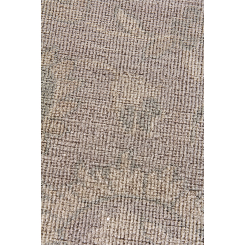Restoration Hand-Knotted New Zealand Wool Silver 8'x10' Area Rug