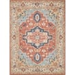 Richmond Serapi Hand-Tufted New Zealand Wool Beige/Red 8'x10' Area Rug