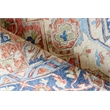 Richmond Serapi Hand-Tufted New Zealand Wool Red/Blue 9'x12' Area Rug