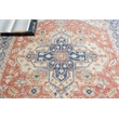 Richmond Serapi Hand-Tufted New Zealand Wool Red/Blue 9'x12' Area Rug