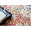Richmond Serapi Hand-Tufted New Zealand Wool Red/Blue 9'x12' Area Rug