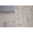Roset Handloomed Bamboo Silk Silver/Gray 12'x15' Area Rug