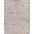 Roset Handloomed Bamboo Silk Silver/Gray 12'x15' Area Rug