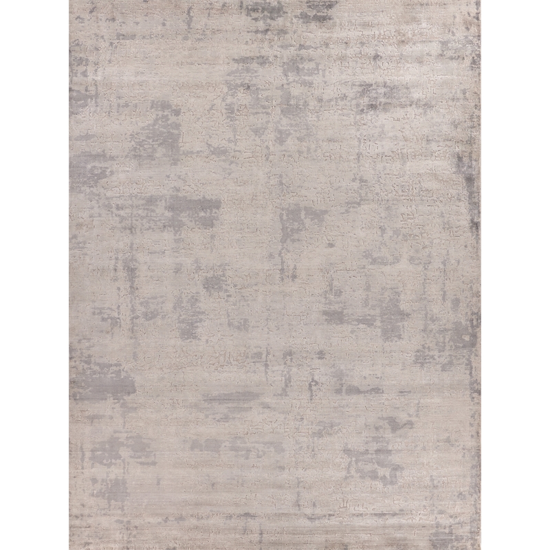 Roset Handloomed Bamboo Silk Silver/Gray 12'x15'6