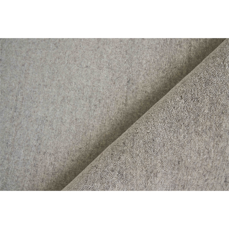 Sanctuary Handloomed Bamboo Silk/Wool Taupe/Linen 10'x14' Area Rug