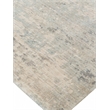 Roset Handloomed Bamboo Silk Beige/Blue 10'x14' Area Rug