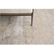 Roset Handloomed Bamboo Silk Beige/Blue 10'x14' Area Rug