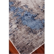Roset Handloomed Bamboo Silk Silver/Blue 5'6