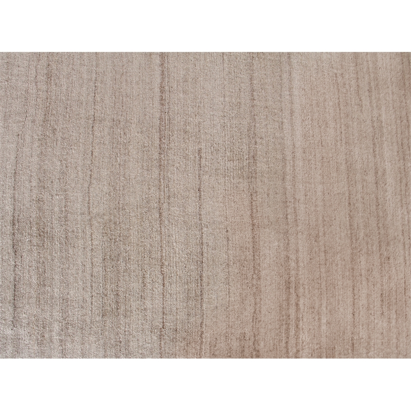 Sanctuary Handloomed Bamboo Silk/Wool Light Beige 2'x3' Area Rug