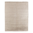 Sanctuary Handloomed Bamboo Silk/Wool Light Beige 2'x3' Area Rug
