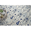 Sarasota Hand-Tufted New Zealand Wool Ivory/Gray 8'x10' Area Rug