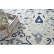 Sarasota Hand-Tufted New Zealand Wool Ivory/Gray 8'x10' Area Rug