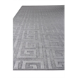 Samara Handloomed Bamboo Silk Aqua 10'x14' Area Rug