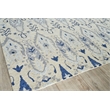 Sarasota Hand-Tufted New Zealand Wool Ivory 8'x10' Area Rug