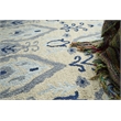 Sarasota Hand-Tufted New Zealand Wool Ivory 8'x10' Area Rug