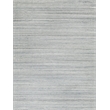 Rossini Handloomed Nylon/Pet Yarn Gray/Light Gray 10'x14' Area Rug